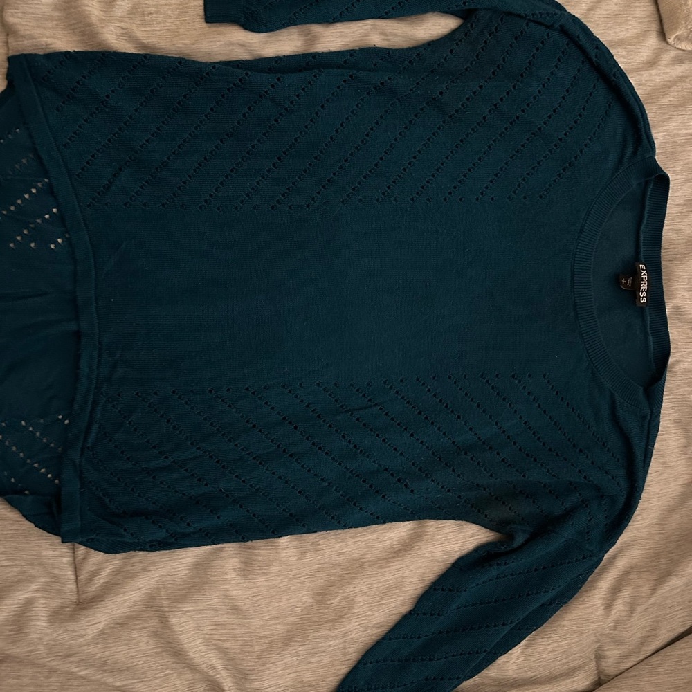 Express Size S 3/4 sleeve sweater